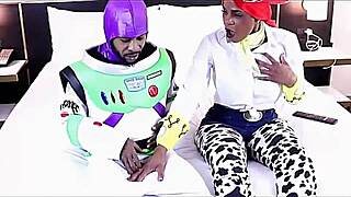 raven swallowz in toy story parody cosplay, licking and sucking in sin city adventures