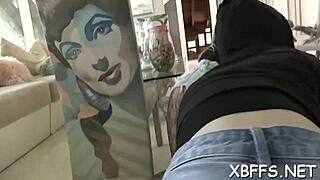 Big cock rams tight twats of bff