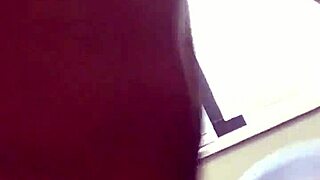 Thick dark skin bitch feels intense backshots