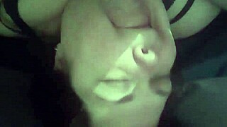 Taboo Cock Sucking Sister: Fat BBW Blowjob on Her Brother's Shaft