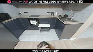 Elena Muze's Naughty Kitchen Fuck In VR