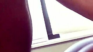 Thick dark skin bitch feels intense backshots