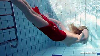 Man, Russian teenie Lucie swimmin’ underwater is just... wow!