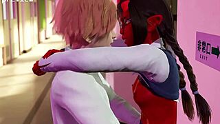 Meruccubus Sucked Off After Studying