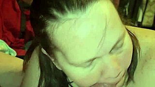 i watched the milf swallow my cum after a deep blowjob and sex