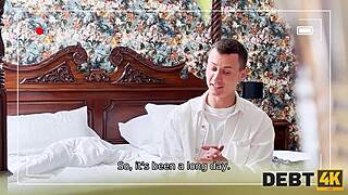 latina bunny plays with toys suggestively