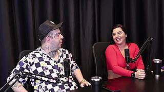 Alice vasconcelos in sheer red lingerie gets cum in eye despite hate