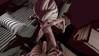 ELZA L in BIG TITS ASS 3D HENTAI without CENSORSHIP