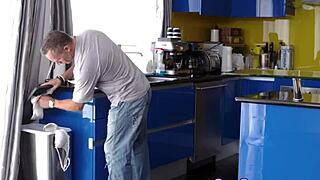 teen stepdaughters get nailed by monster cock and facialed