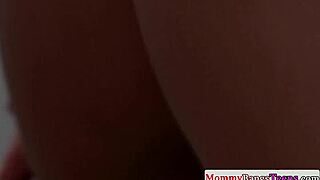 Beautiful Cougar Seductively Gets Dirty with Teen 18+s in Threesome Handjob and Cumshot