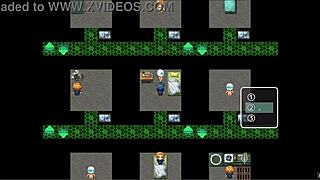 Japanese anime game Todoroki’s pregnant belly with a huge dick punged