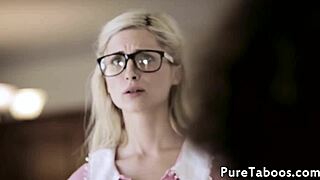 Watch this petite teen join a filthy foursome with mature partners