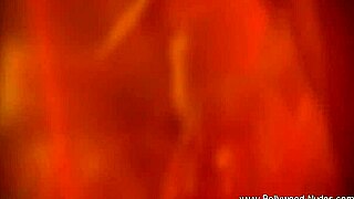 Beautiful indian brunette babe poses solo