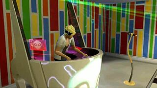 Boruto starts fucking Ino anal after party, fast and non-stop as she likes