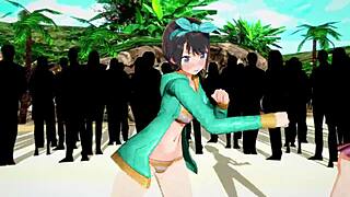 Hololive's Oozora Subaru And Shigure Ui Welcome To Deepbluetown In 3D Anime