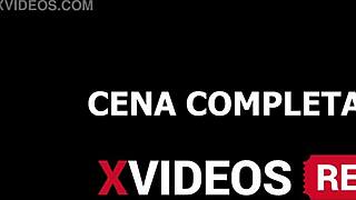 Blonde delight Cameron Brasil in anal action