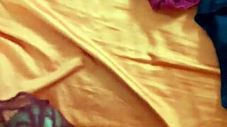 The panties of my sister-in-law with a cumshot