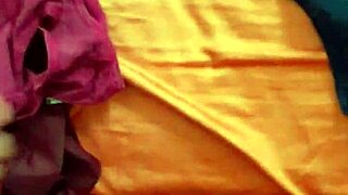 The panties of my sister-in-law with a cumshot