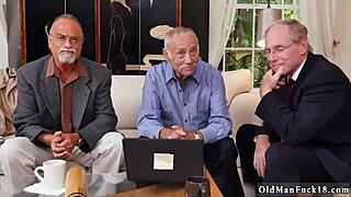 old gang bang where frannkie gets tag teamed by the group