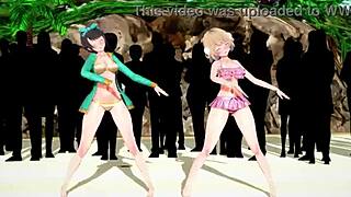 Hololive's Oozora Subaru And Shigure Ui Welcome To Deepbluetown In 3D Anime