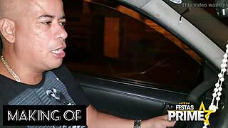 behind the scenes with hot mirella mansur and leo ogro at prime party 😍