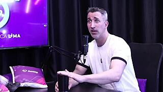 gustavo asbach in sheer red no top cast