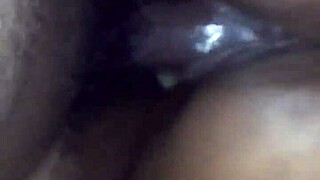 Black Bitch With Wet Pussy Riding Cock Hard And Fast