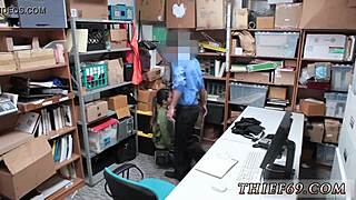 i got a blowjob from asian in police uniform during habitual theft