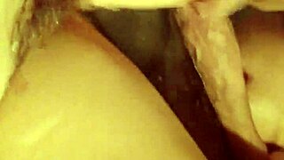 Curvy MILF Wife Plays With Big Dildo In Her Hairy Pussy