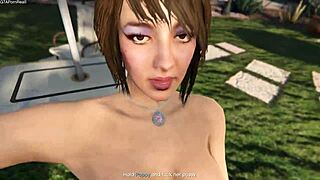 In gta v porn, paparazzo gets blowjob pov sex