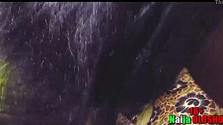 Pov Encounter With Ebony Naija Olosho's Sexy Ass And Tits In Interracial Homemade Action