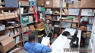 i got a blowjob from asian in police uniform during habitual theft