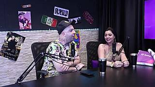 gustavo asbach in sheer red no top cast