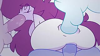 jenny's getting into triple trouble with hentai