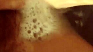 Curvy MILF Wife Plays With Big Dildo In Her Hairy Pussy