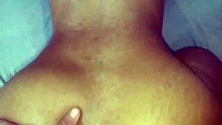 Colombian girl, pretty and fresh, has big as; likes to fuck in the ass in the doggy position