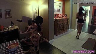 Step daddy gives creampie in first time hardcore POV with teen swallowing