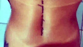 i'm bent over in stockings for monster cock