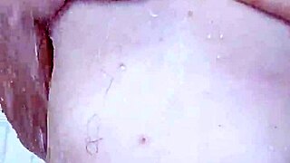 Latina Teen Strips Wet Lingerie to Tease Big Assets