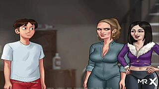 Summertime Saga Episode 4 Scene 45: Detailed View of Teen's Pussy in Hentai Style