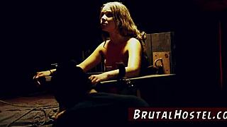 Extreme rough double anal with pretty teen 18+