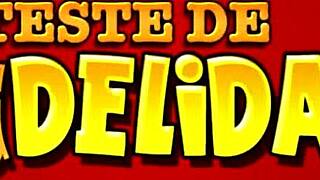 morena de short curto provocou primo no barraco da favela