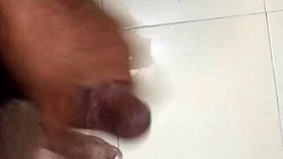 My dick getting some attention in this masturbation video.