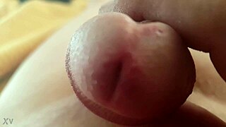 I'm playing with my cock in private