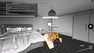 Whore bends over for doggystyle blowjob