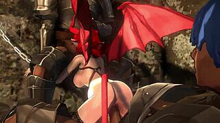 Sis vs sis: Hentai threesome using the element of 3D animation