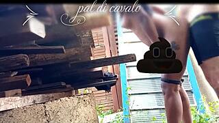 No Aniversário do Meu Amigo Fodi Sua Gostosa no Quintal