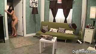 Ashli Orion will fuck another man while her husband watches, hairy asshole of the wife exposition