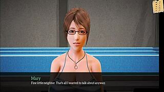 Erotic 3D anime hentai family with blonde teen, redhead milf, and more in porn cartoon.