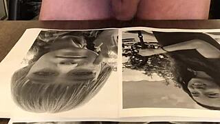 i made a cum tribute to that shaved teen girl